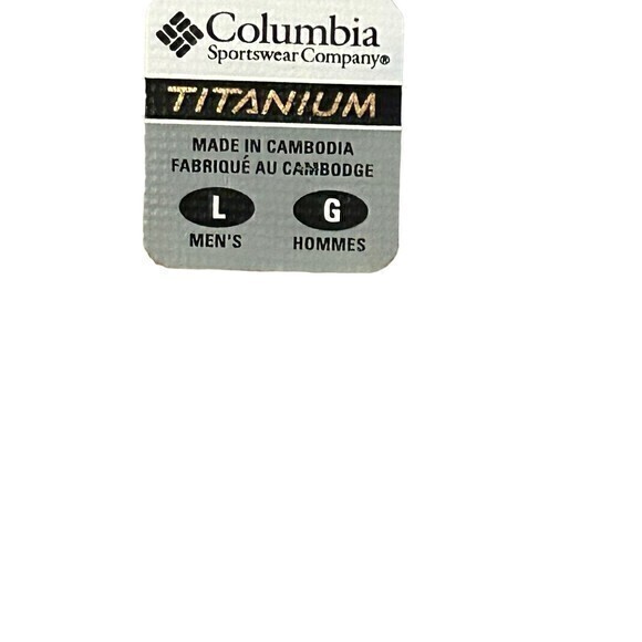 Columbia Mens Titanium Omni Dry Activewear Shirt Size X - Picture 3 of 3